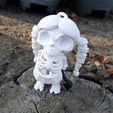 Skeleton_Girl_04.jpg Articulated Skeleton Girl 3D Print-In-Place STL Model Fidget and Desk Toy
