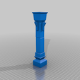 c3bb293a-8a0a-45de-bc67-3a413c97100a.png FFXIV Elpis Pillar scale model derived from outdoor furnishing. Can be printed with depth-map or without.
