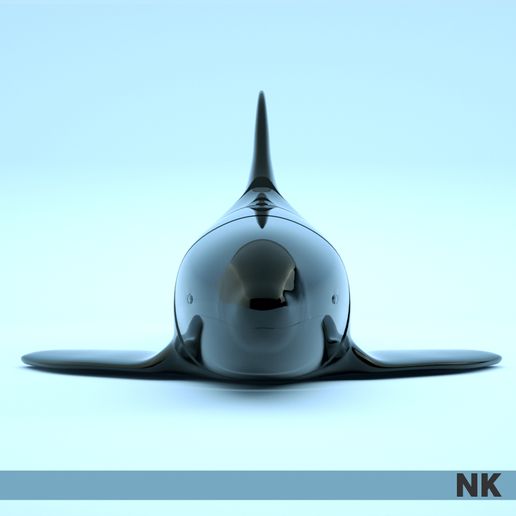 ARTICULATED ORCA 3D model