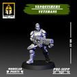 yy we VANQUISHERS 2 uP VETERANS OKNIGHT SOUL Studio f/f 33 MM MODULAR PRE-SUPP w PARTS & aS 7, aS Vanquishers Veteran