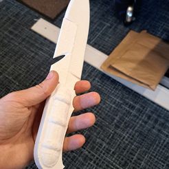 3D file Hotaru Haganezuka Santoku Knife Prop - Kimetsu no Yaiba