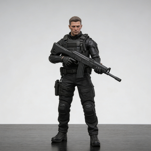 67 PA 3.75-inch STG-940 rifle perspective model