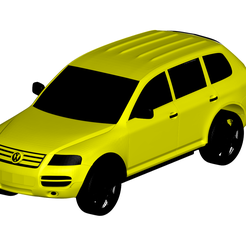 1.png Fichier 3D volkswagen touareg・Modèle pour impression 3D à télécharger