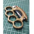 02.jpg FireFister - Brass Knuckles case for Bic Slim Lighter