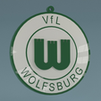 VfL_Wolfsburg_2.png VFL WOLFSBURG Logo Keychain created in PARTsolutions