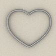 heart9.jpg #valentine Bundle of 10 Heart designs Cookie Cutters