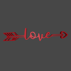 love1.png STL file love arrow・3D printable model to download, ndngarcez