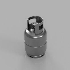 m97204556844_1.jpg STL-Datei 1/24Maßstab Mittelgroße Gasflasche・Modell für 3D-Drucker zum Herunterladen