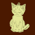 model.png Kitty keychain