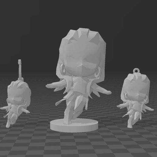 🗝️ Valorant Go 1 - Reyna - Chibi/Gunbuddie/Keychain・ STL File for 3D ...