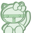 Kittie disfraz.png Kitty with cookie cutter costume