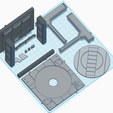 Gunpla Model MS Hangar Base customizable-parts6.png -MHB01C- Mecha Hangar Bay Customizable Base and Wall 01 3D print files