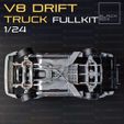 a10.jpg V8 DRIFT TRUCK FULL MODELKIT 1-24th