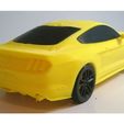 Imagem-1.jpg Ford Mustang 2016 - Assembleable 3D Model (Multi-Part, Printable)