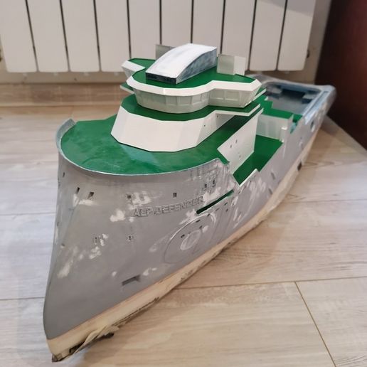 🚢 ALP Defender Ship 2020・ 3D File for 3D printing・Cults