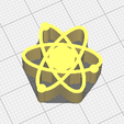 atom-4.png Atom Symbol Meeple Silhouette – 3D Printable Game Token