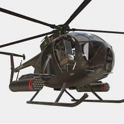 little_bird_mh6_helicopter_3d_model_c4d_max_obj_fbx_ma_lwo_3ds_3dm_stl_1813716_o.jpg 3D file HELICOPTER HUGHES MD 500 HELICOPTER, ARMED・3D printing model to download, cajon