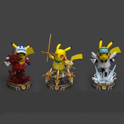 conjuntocuadradocults.jpg Archivo STL pikachu one piece admirals・Plan imprimible en 3D para descargar