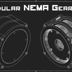 Modular-Nema-Gearbox.png Nema 17 Modular Gearbox!