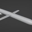 Unrendered-Front-Unfolded.jpg KH55 - Cruise Missile - Print Model