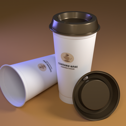 STL file Stitch coffee thermal cup girdle ☕・Model to download