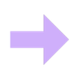 hillary2016-dual-arrow.stl Hillary Clinton Logo