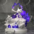 abra-diorama-render-grey-2.jpg Pokemon - Abra Evolution Line Diorama