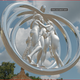 3mues5.png Three Graces Pendant and Earrings