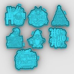 Christmas-collection-3_1.jpg Рождественская коллекция №3 - форма для фрэша - силиконовая коробка для форм