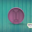 | CUTTERDESIGN COOKIE CUTTER MAKER BTS Logo Cookie Cutter