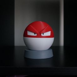 DSC01694.jpg Horloge Pokemon Voltorb Fan Art