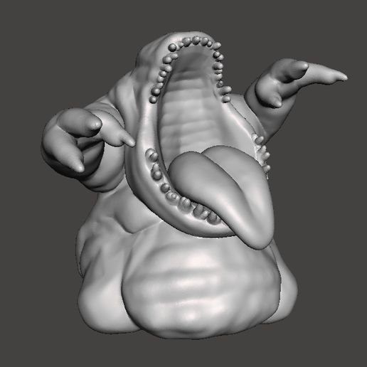 🧟 GLUTTONY DEMON MINIATURE MODEL FANTASY OR HORROR GAMES RPG DND