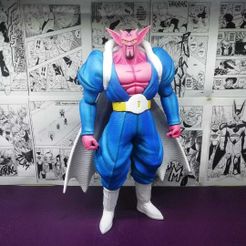 STL file MAJIN BUU WALL ART 2D DECORATION 🎨・3D print model to  download・Cults