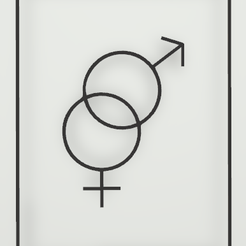 Gender-Wall-Art.png Fichier STL Art mural sur le genre・Modèle à télécharger et à imprimer en 3D