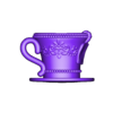 EVER AFTER HIGH Madeline Hatter basic headband tea cup v2.stl Ever After High Basic/First Chapter Madeline Hatter doll headband replacement