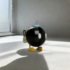 c63ada96-052f-11ee-b47f-0242ac110005.jpg STL file BOB-OMB・3D printing design to download