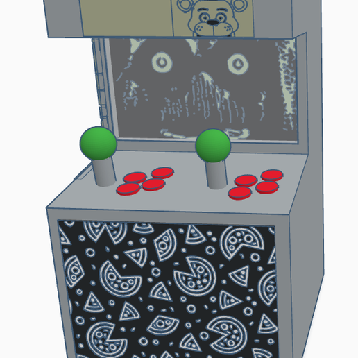 Fnaf arcade 3D model