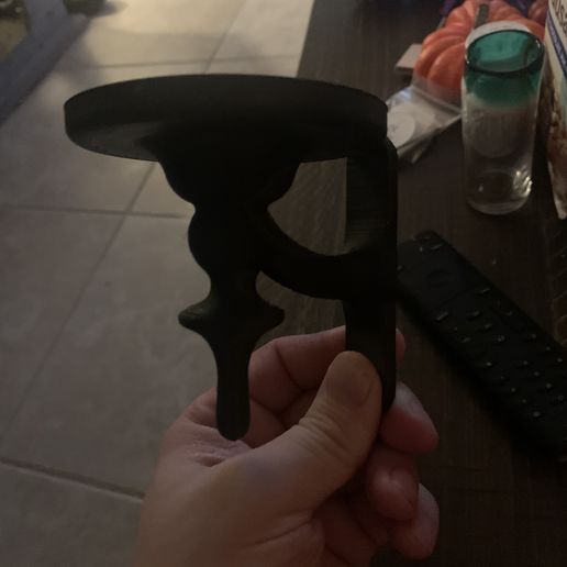 Wall Candle Mount 3D model