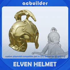 14004-title.png Elven Helmet playmobil compatible