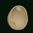 2024-03-02-13_17_11-ZBrush.png BJD Doll head Bouillette pre-support
