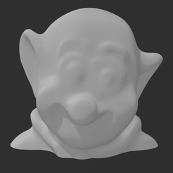 Screenshot-2023-03-16-154314.png STL file Dwarf Dopey Head Bust [Snow White]・3D printer design to download