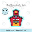 Etsy-Listing-Template-STL.png School House Cookie Cutter | STL File