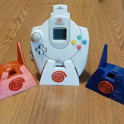 250762414_276294557605653_7084537283620752346_n.jpg 3D-Datei Sega Dreamcast Controller Ständer・Design für den 3D-Druck zum Herunterladen