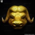 245061015_10226881855771495_8304549245166222154_n.jpg Squid Game Mask - Vip Buffalo Mask Cosplay 3D print model