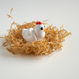 128Tiny_Chicken.png Крошечный цыпленок - печать на месте
