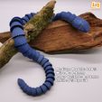 Pict31.jpg SERPENT MAGIQUE, ARTICULE, EN PLACE, RIGIDIFIABLE, ANIMABLE, REPARABLE