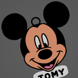 mickey.png Dog or cat badge or keychain souvenir minnie or mickey id pet badge pet identification badge