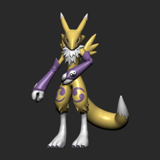 renamon-1.jpg Digimon - Renamon Evolution Line