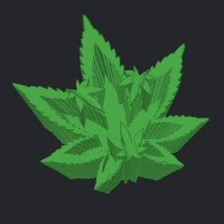 Captura-de-Pantalla-2023-07-26-a-las-17.05.36.jpg STL file ASHTRAY ASHTRAY WEED LEAVES 150X160X60 MM EASY PRINTING WITHOUT SUPPORTS PRINT IN PLACE・3D printer design to download