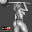 arlequina impressao6.png Télécharger fichier Harley Quinn Sexy 3D Printable Action Figure • Design imprimable en 3D, ROMFX